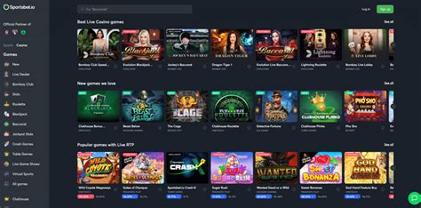 Reseña de Sportsbet.io Casino (2024) .